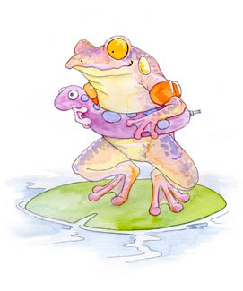 Ursula Vernon - Froggy Float